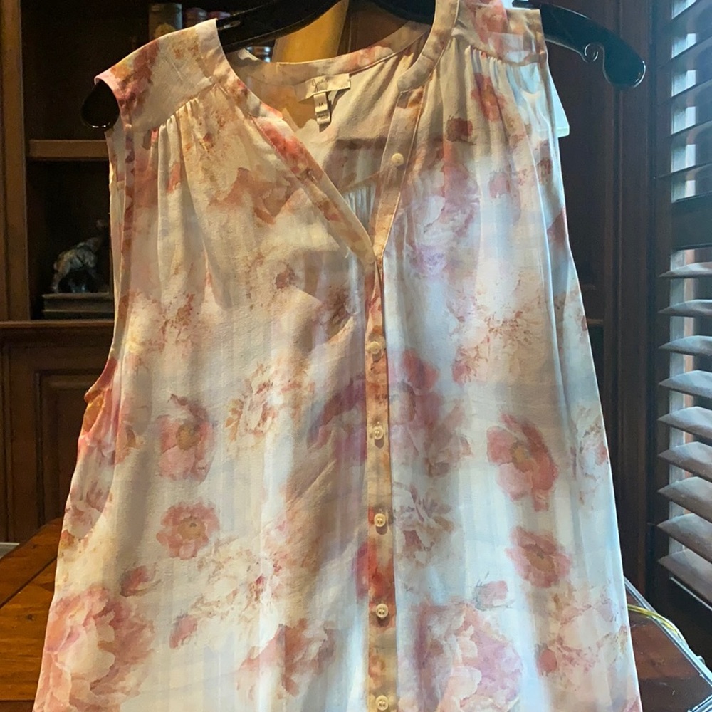 Joie size medium multicolored floral blouse